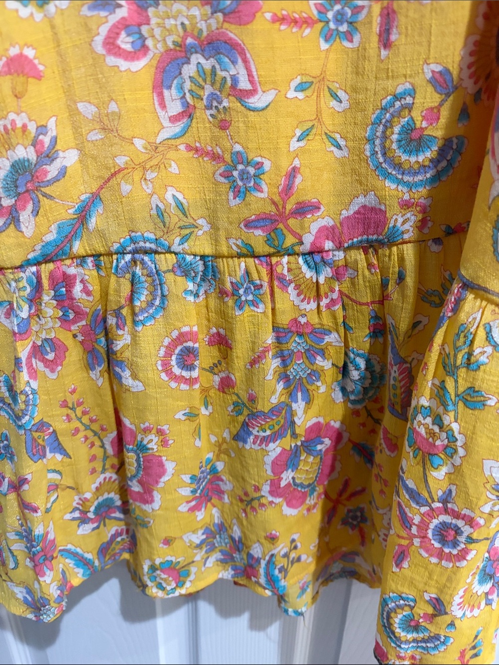 Nanette Lepore Yellow Floral Maxi Dress - Picture 6 of 6